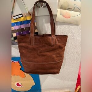 Vintage Frye leather satchel